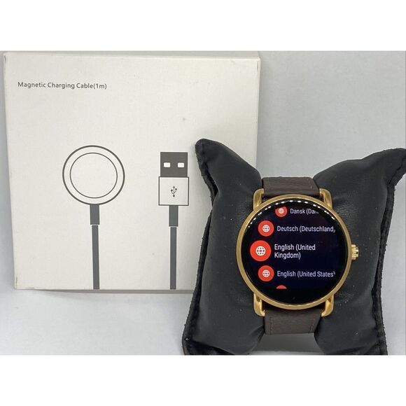 Fossil Gen 3 Authentic Genuine Smart Watch Custom Band FTW2114 NP410